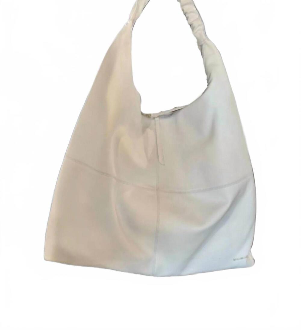 NEW BERGE women's hobo bag in white